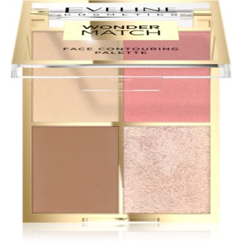Eveline Cosmetics Wonder Match paleta pentru fata multifunctionala 4 in 1 - imagine 2